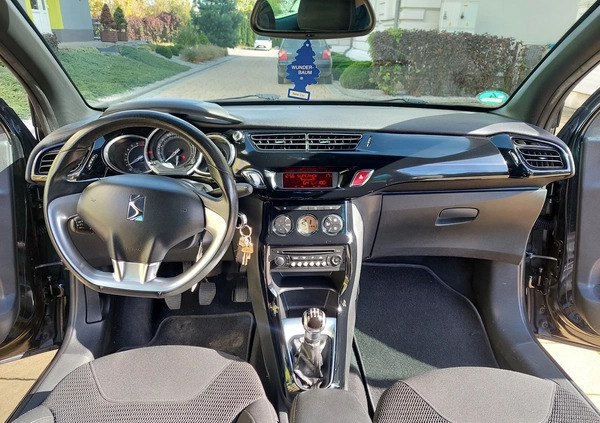 Citroen DS3 cena 25500 przebieg: 86700, rok produkcji 2013 z Czarna Białostocka małe 379
